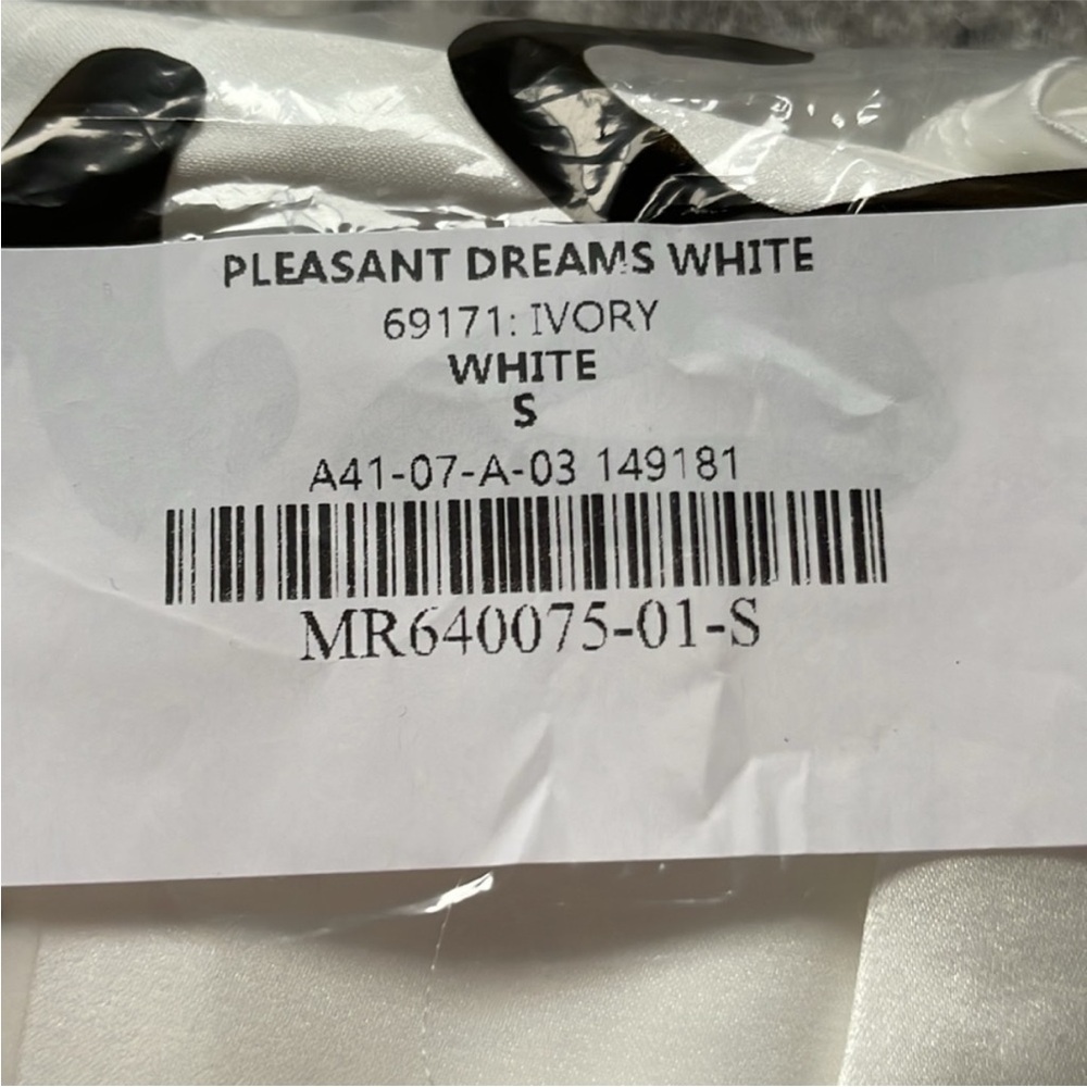 Lulus Pleasant Dreams White Satin Two-Piece Pajama Set